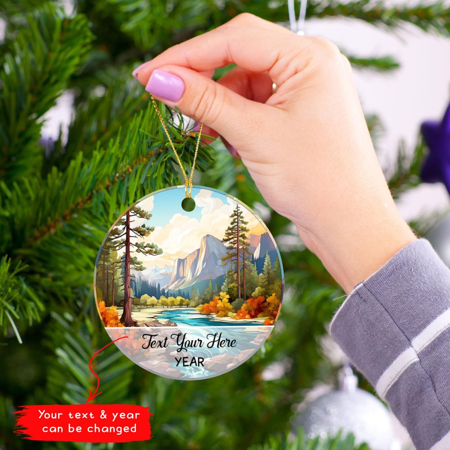Amazon.com: Yosemite National Park Christmas 2026 Ornament